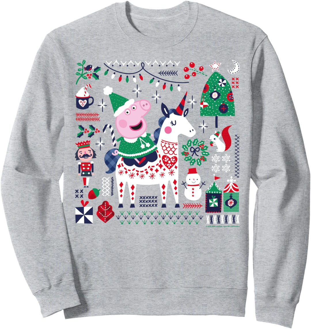 Peppa Pig Christmas Horse Sweatshirt
