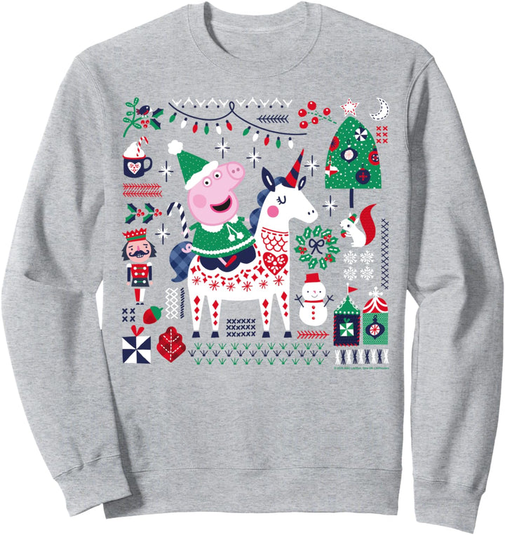 Peppa Pig Christmas Horse Sweatshirt