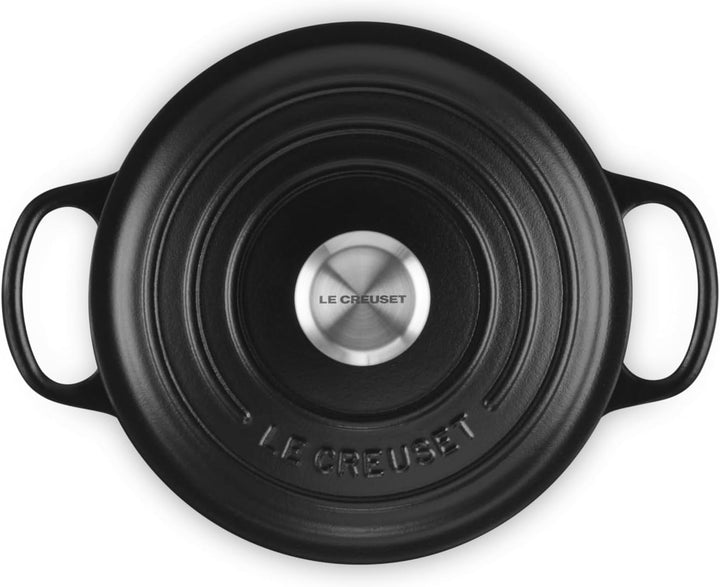 Le Creuset Signature Gusseisen-Bräter mit Deckel, Ø 18 cm, Rund, Für alle Herdarten und Induktion ge