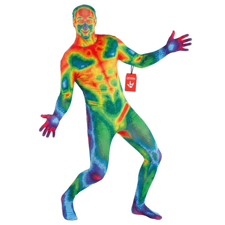 Morphsuits Infrarot Erwachsene, Kostüm Herren, Halloween Herren, Herren, Ganzkörper Kostüm Männer, G