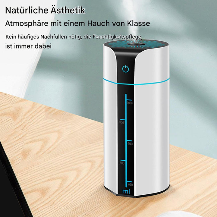 Luftbefeuchter Für Schlafzimmer Baby - USB Aromadiffuser - Smartes Aromatherapie Gerät Mit 7 Farben