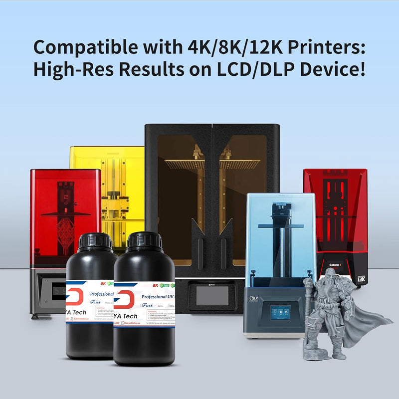 Siraya Tech Fast ABS-ähnliches 3D-Druckerharz 405 nm UV-härtendes Nicht Sprödes Hochpräzises 3D-Druc