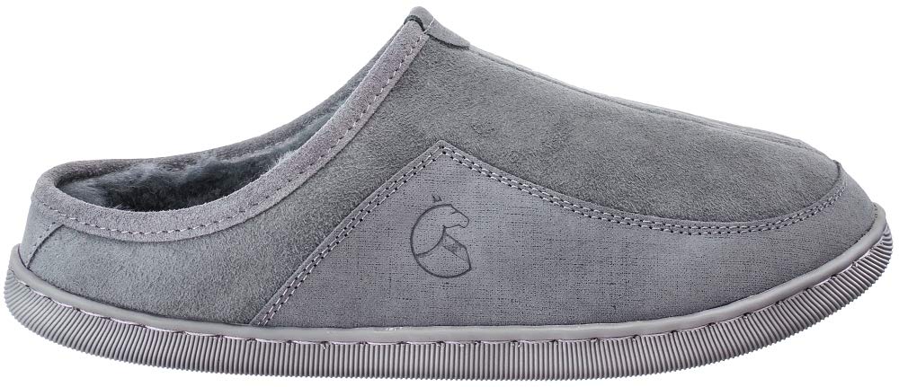 ESTRO Lammfell Hausschuhe Herren Pantoffeln Leder - Warm Lammfellhausschuhe Sheepskin Slippers Warme