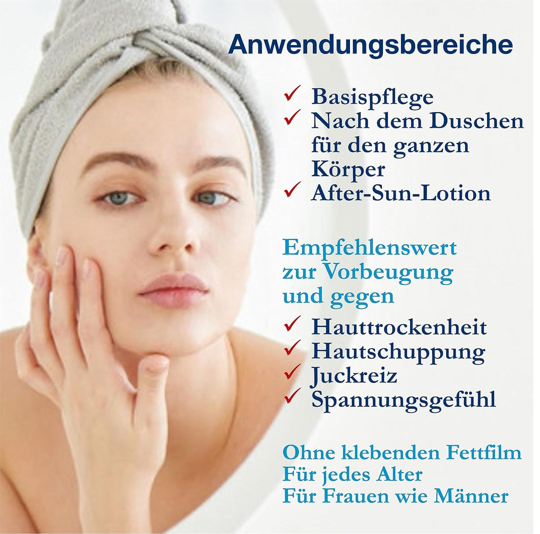 dline BL-BasicLotion Bodylotion vom Pflegeprofi | 200ml Tube | Feuchtigkeitscreme Gesichtscreme Körp