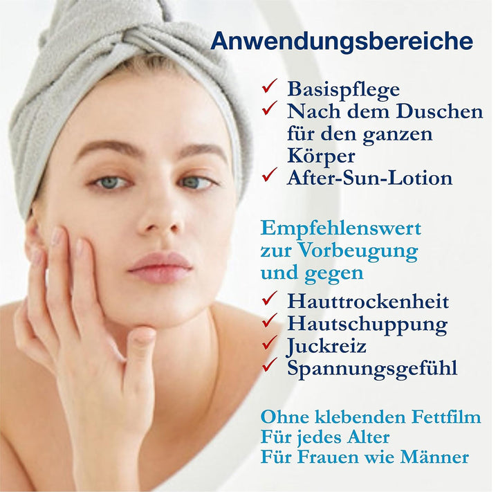 dline BL-BasicLotion Bodylotion vom Pflegeprofi | 200ml Tube | Feuchtigkeitscreme Gesichtscreme Körp