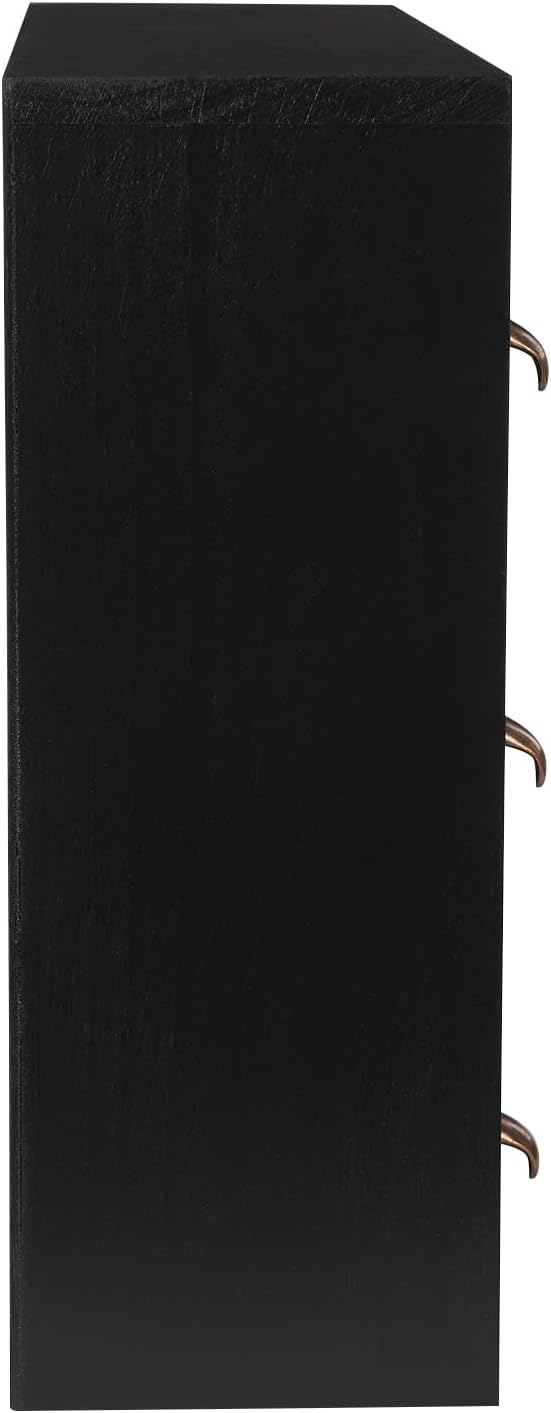 Dekltus Apothekerschrank Holz, 9 Schubladen Apotheker Schrank, Bibliothekskartenkatalogschrank, Medi