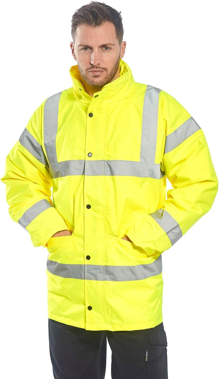 Portwest S460 Wasserdichte Komfort Hi-Vis Winter-Verkehrsjacke Gelb, XL XL Gelb, XL Gelb