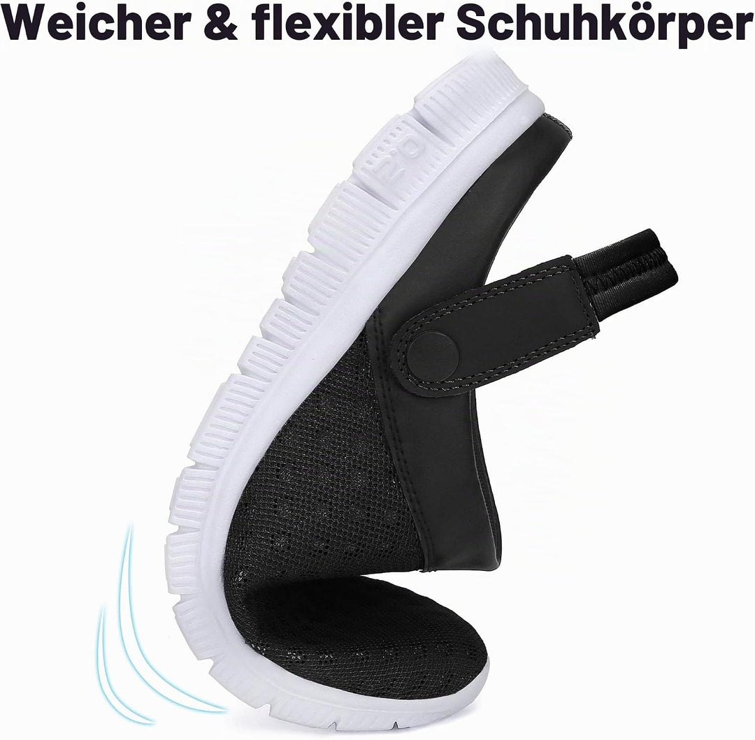 SAGUARO Sommer Clogs Herren Gartenschuhe Damen Hausschuhe Leicht Pantolette rutschfest Badelatschen