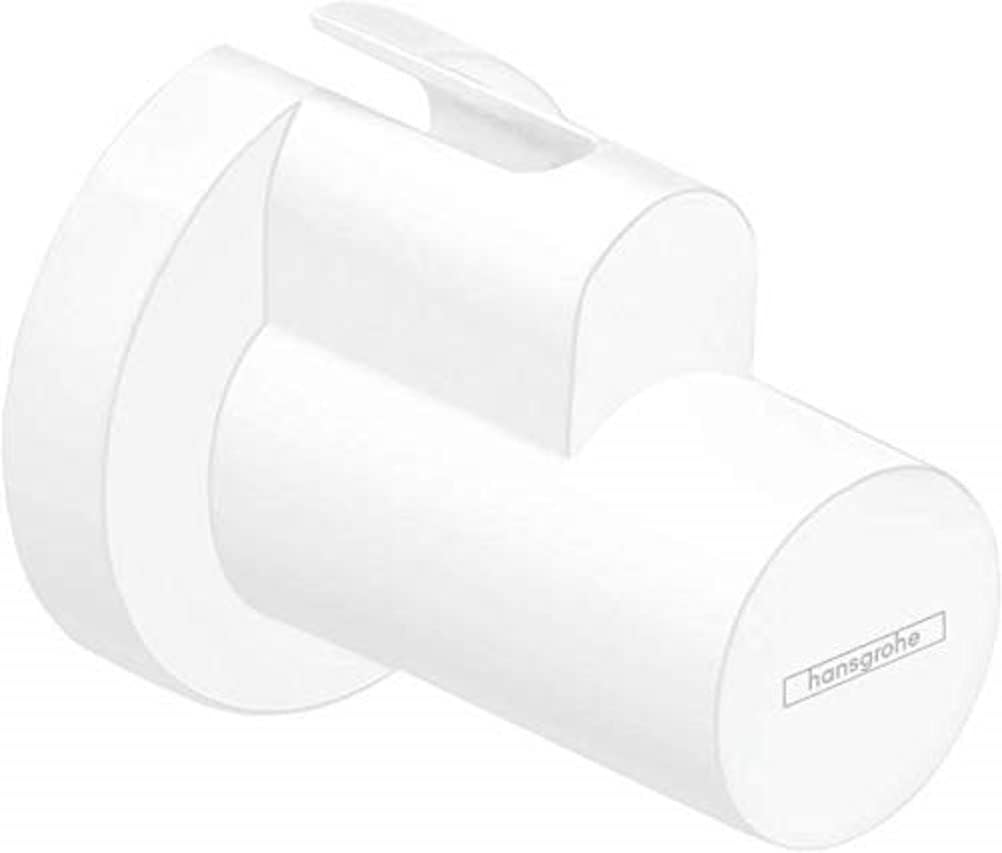 hansgrohe Schuber, Abdeckung für Eckventil, Mattweiss Matt White Schuber, Matt White Schuber