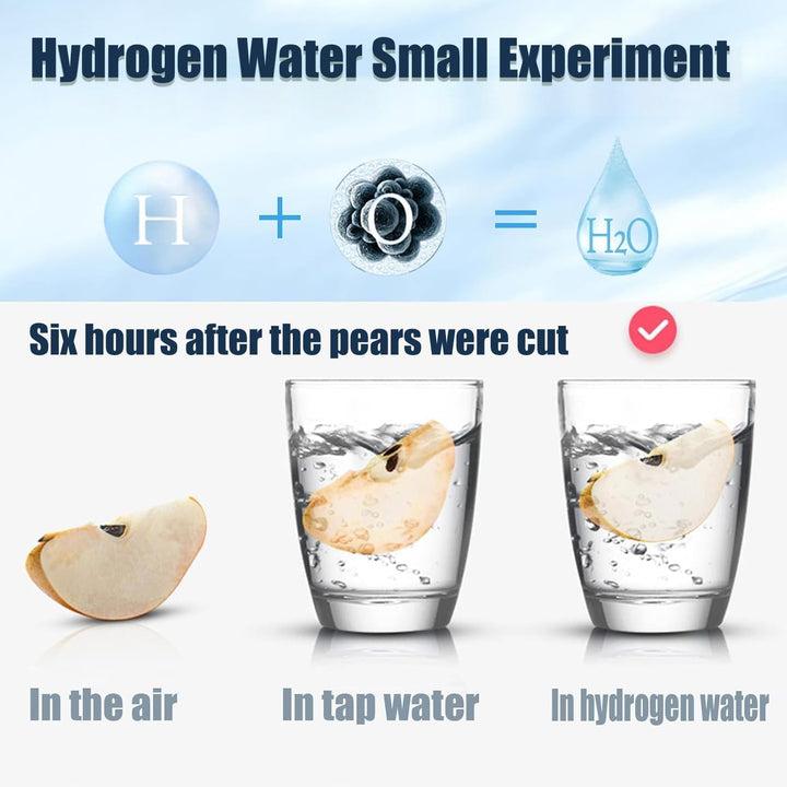 Wasserstoff-Wasserflasche, C-Typ wiederaufladbare Wasserstoff-Wasserflasche Generator, drei Minuten