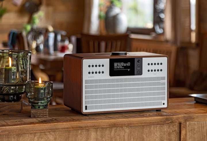 REVO SuperCD Internet-/DAB+ Digitalradio mit CD Player (40 Watt, Stereo Sound / DAB/UKW, Spotify, WL