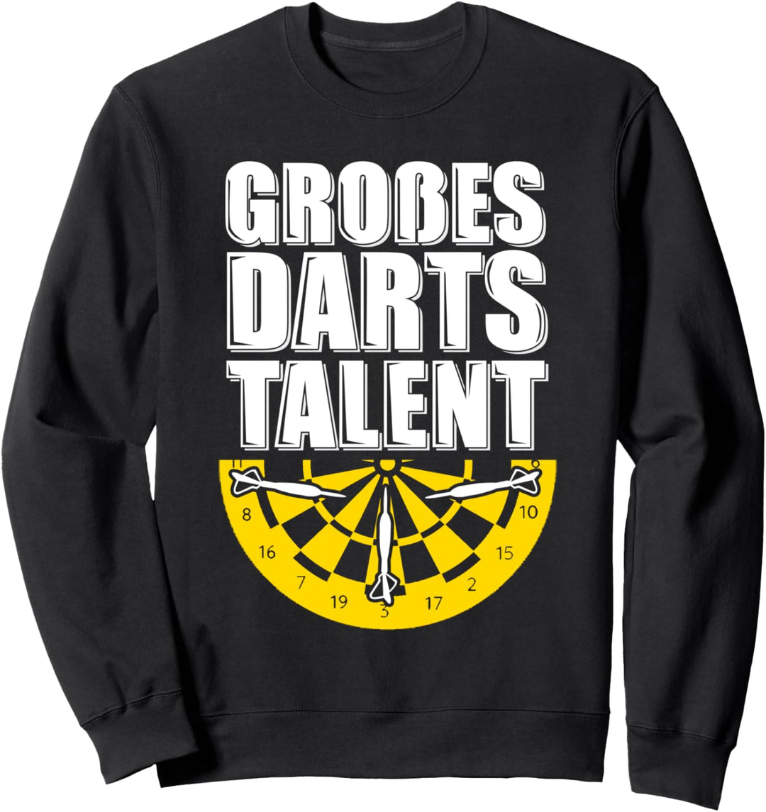 Grosses Darts Talent! Cooles Design für Dartfans Sweatshirt