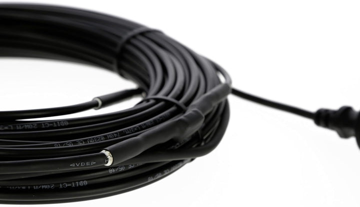 KERBL Frostschutzkabel 5 m (100 W, Heizkabel für Dachrinnen / Rohrleitungen, zur Überwinterung von P