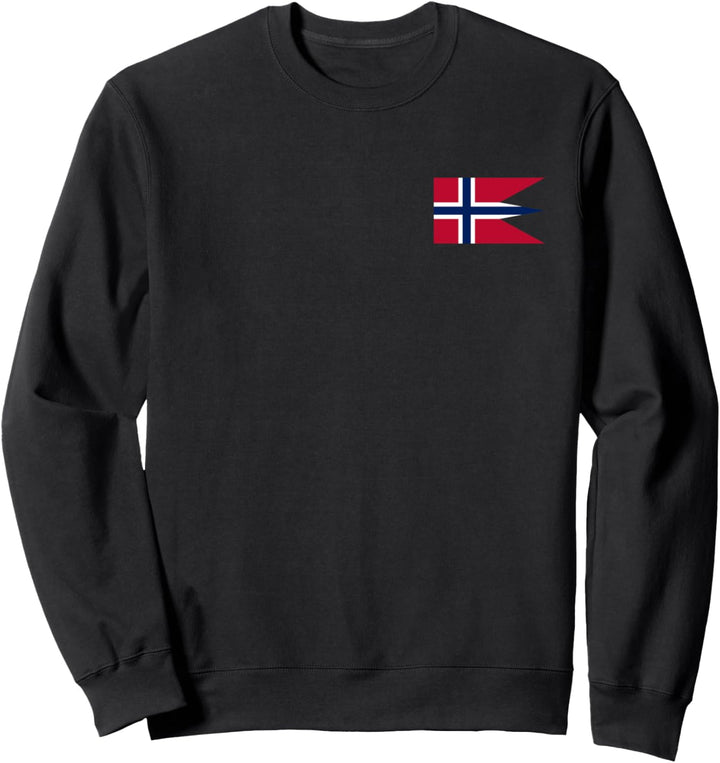 Norwegenflagge Norge, skandinavisches Nordkreuz, Oslo Sweatshirt