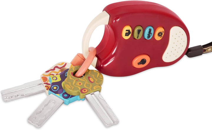 Battat Baby Spielzeug Motorikspielzeug – Pop Up Activity Center mit Tieren – Lernspielzeug mit Taste