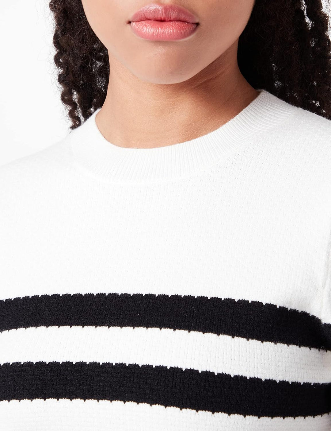 Morgan Damen Pullover L Schwarz / Off-white, L Schwarz / Off-white