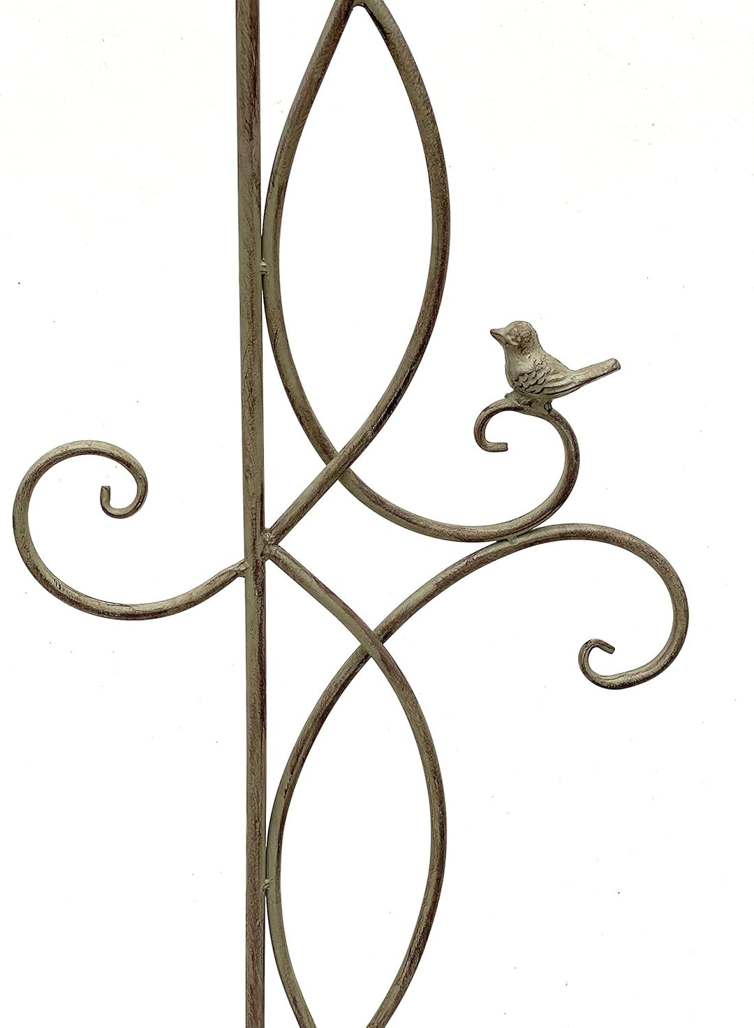 DanDiBo Rankhilfe Metall Rankgitter 135 cm 93999 Kletterhilfe Bodenstecker Blumenhalter Ranksäule