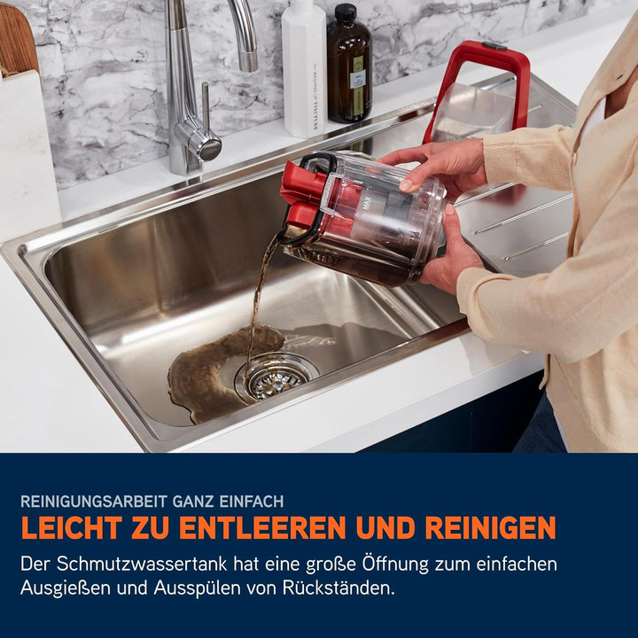Vax SpotWash Fleckenreiniger – Teppich- und Polsterreiniger Gerät mit starker Saugkraft, schnelltroc