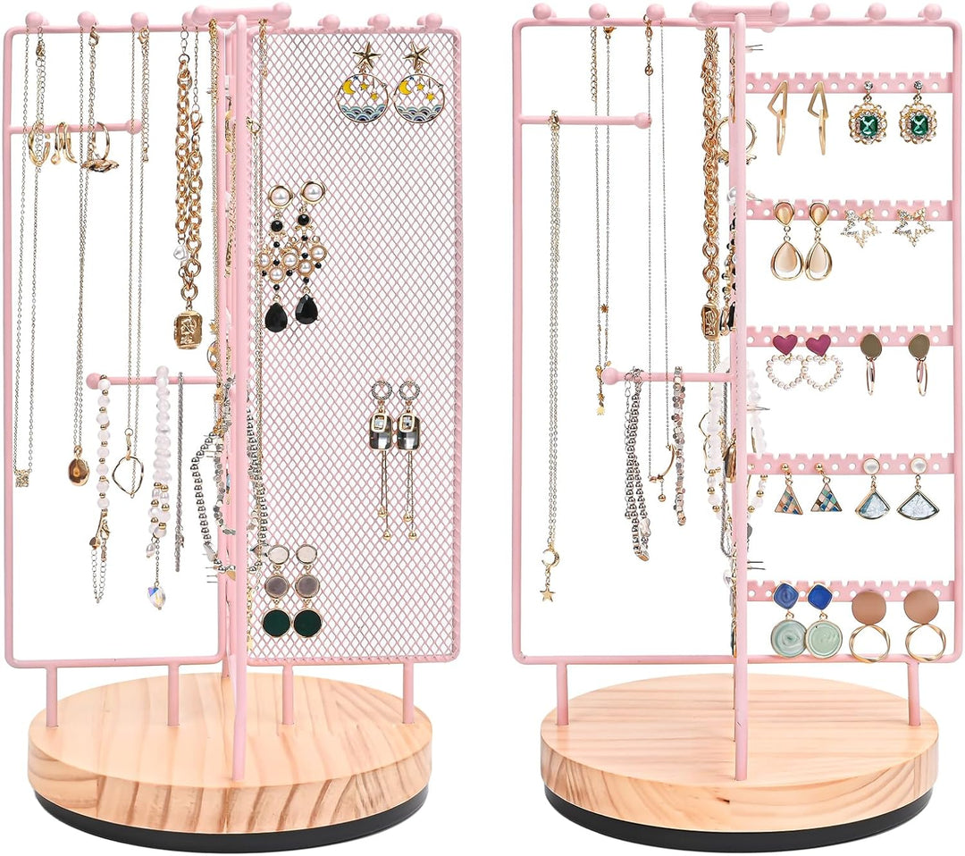 ProCase Schmuckständer Drehbarer Schmuckhalter Schmuckbaum Schmuckstander Jewelry Stand für Ohrring