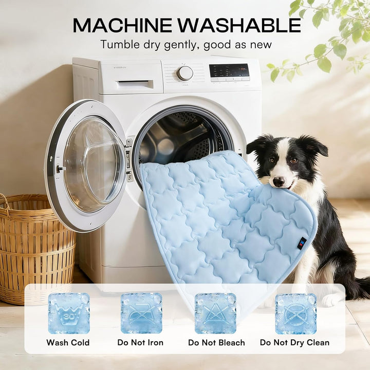 luciphia Kühlmatte Hund für Katze Hunde, Hundematte Sommer Kühlkissen Waschbares Hundebett, Kühldeck