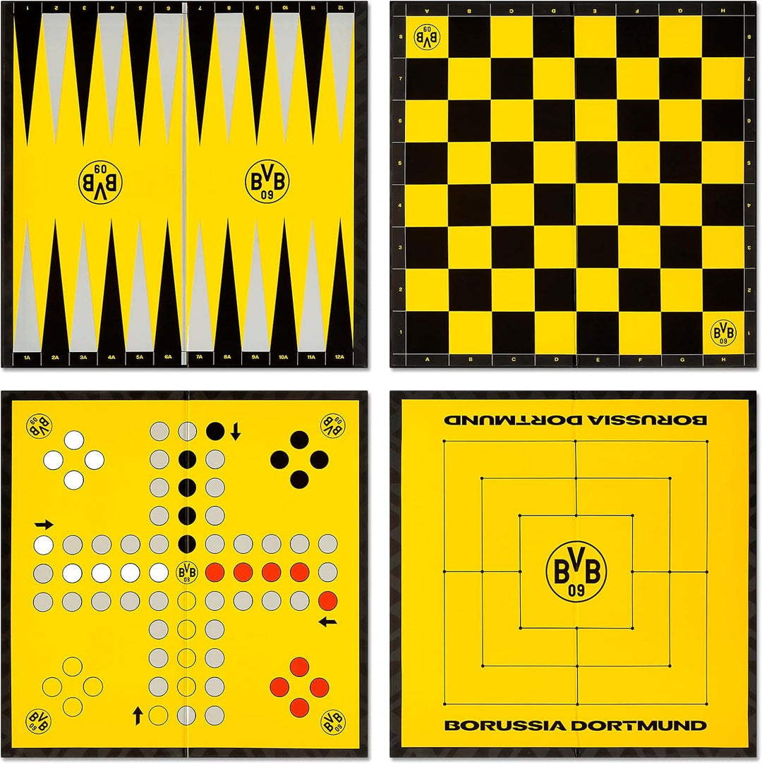 Borussia Dortmund Unisex – Erwachsene BVB Spielesammlung, Mehrfarbig, One Size
