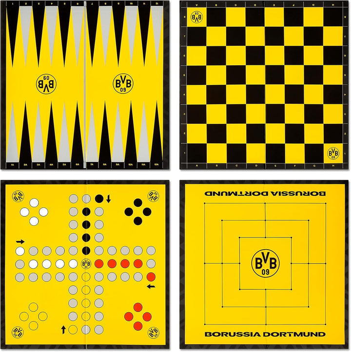 Borussia Dortmund Unisex – Erwachsene BVB Spielesammlung, Mehrfarbig, One Size