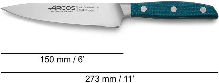 Arcos Küchenmesser-Set aus Geschmiedetem Edelstahl, 3-teilig - Beeindruckende Präzision bei jedem Sc
