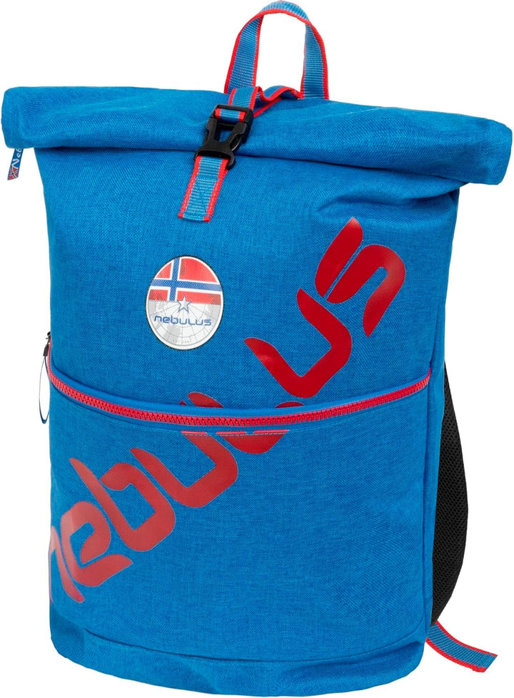 Nebulus Unisex Rucksack COLUMBUS, Laptoprucksack, Reiserucksack Kobalt-rot Einheitsgrösse, Kobalt-ro