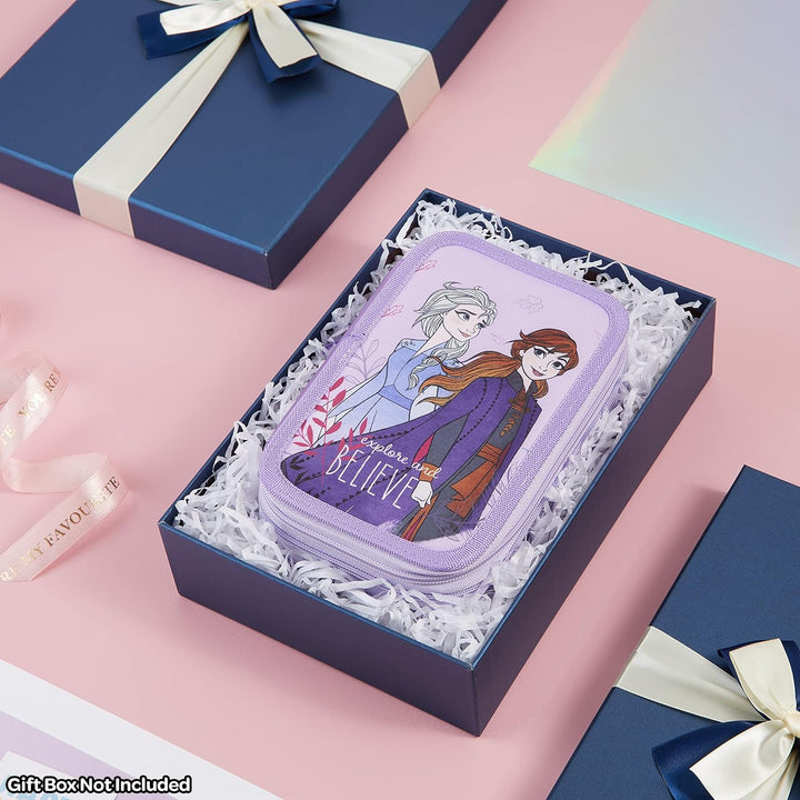 Disney Federmäppchen Mädchen Die Eiskönigin Stitch Federtasche Mädchen Gefüllt Schulmäppchen 2 3 Fäc