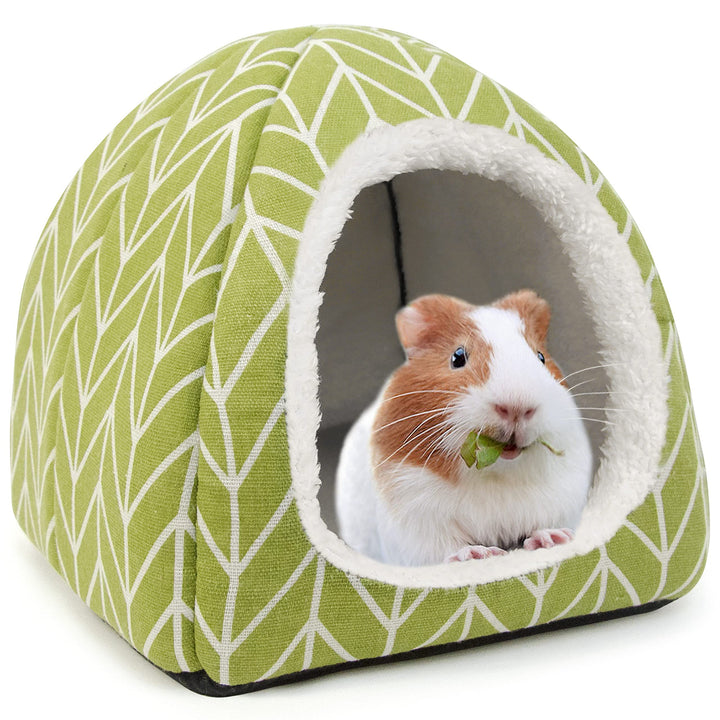 Dyrdekly Meerschweinchen Betthöhle Gemütliches Kaninchen Bett Warme Hamster Kuschelhöhle Haus Zubeho