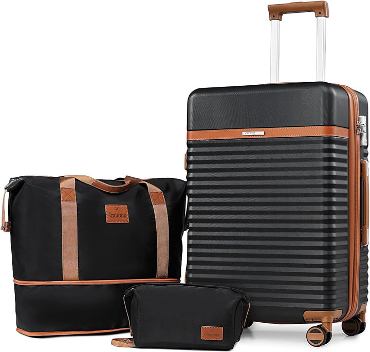 Joyway Koffer Trolleys Mittelgross Koffer, Hartschalen Reisekoffer mit 4 Rollen und TSA Schloss, Erw