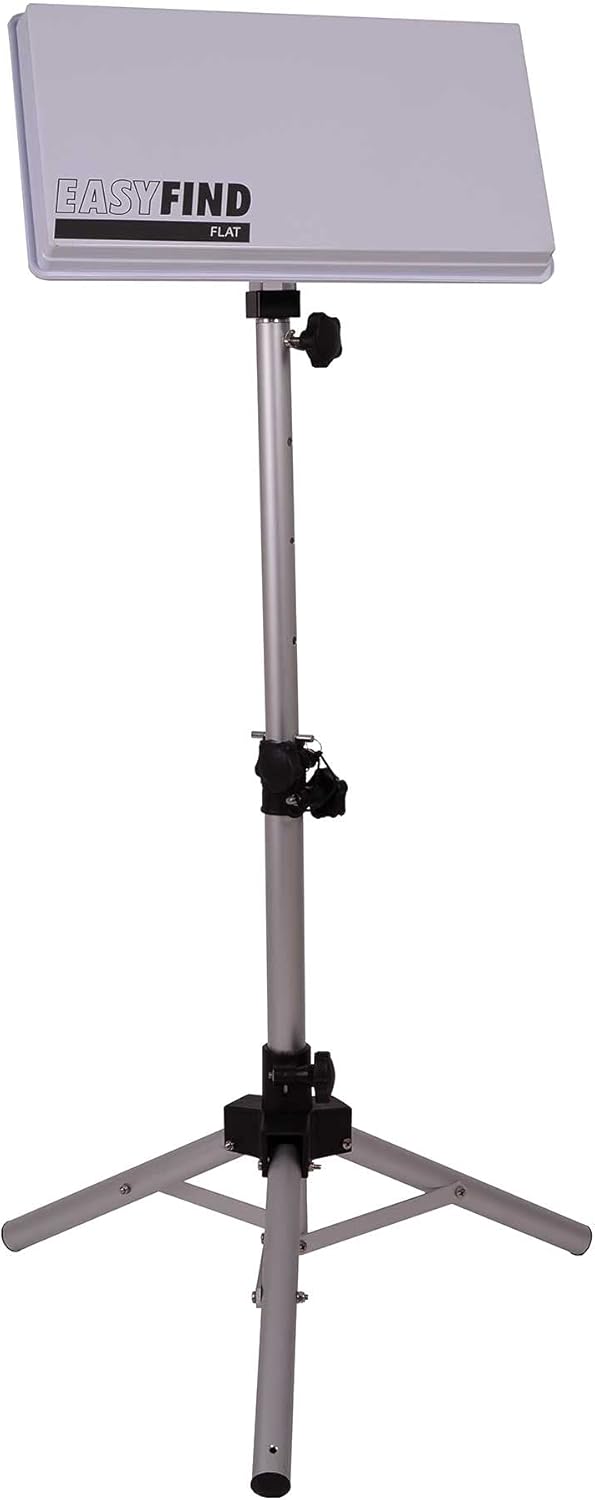Traveller Kit II inkl. Dreibein Stativ (Alu Camping Stativ, Camping Flachantenne, eingebautes Messge
