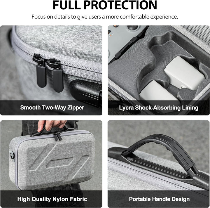 Tomat Flip Tasche, tragbare Aufbewahrungs-Umhängetasche für DJI Flip Fly More Combo, unterstützt 3 A