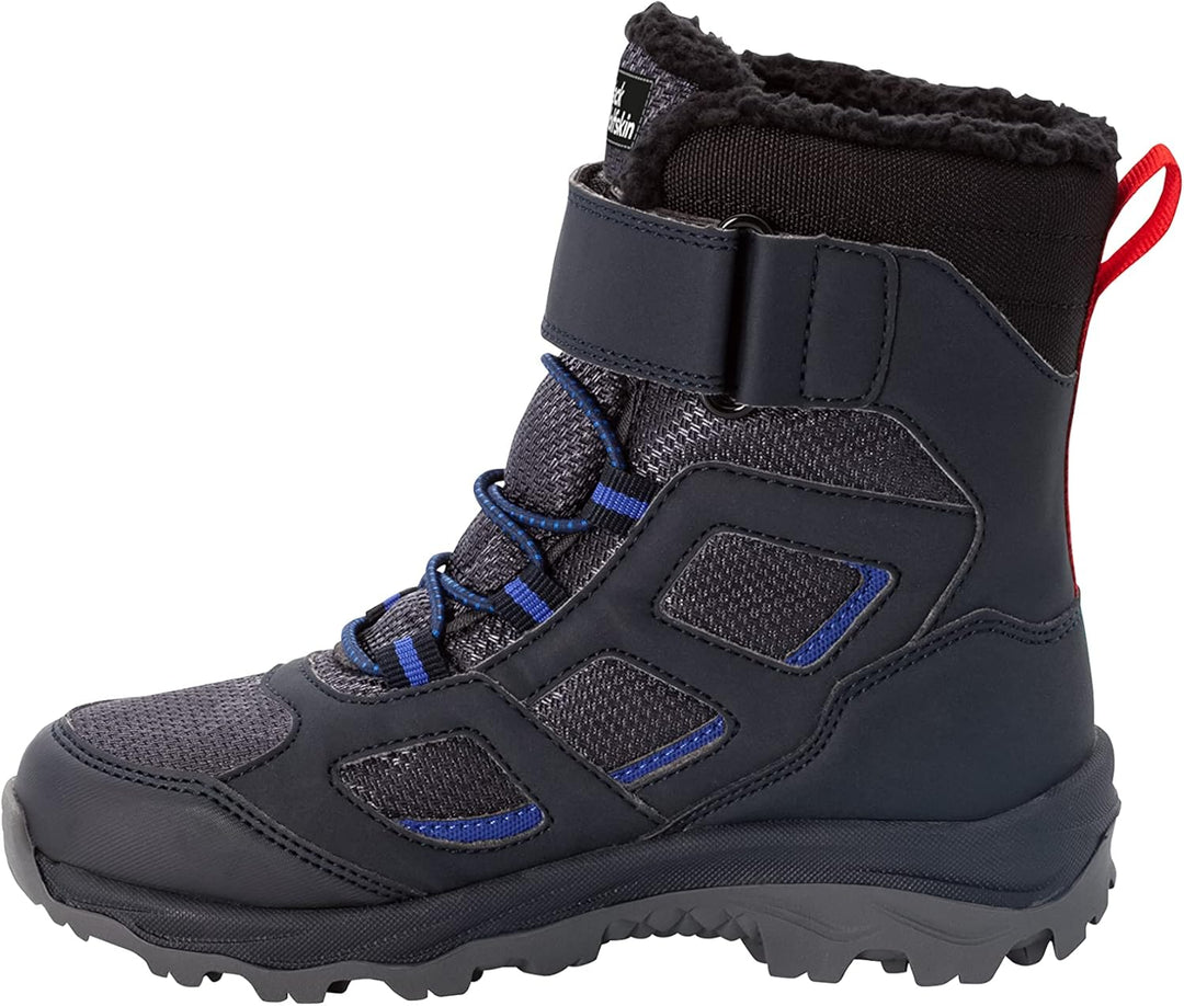 Jack Wolfskin Unisex Kinder Vojo Wt Texapore High K Outdoorschuhe, Dark Blue Red