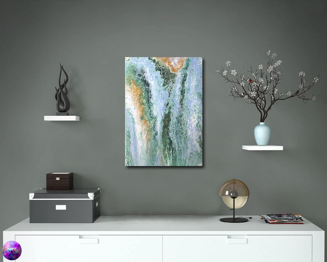 Original Gemälde Abstrakte Malerei Unikat - Strukturgemälde Acrylgemälde Moderne Kunst Wandkunst Hom