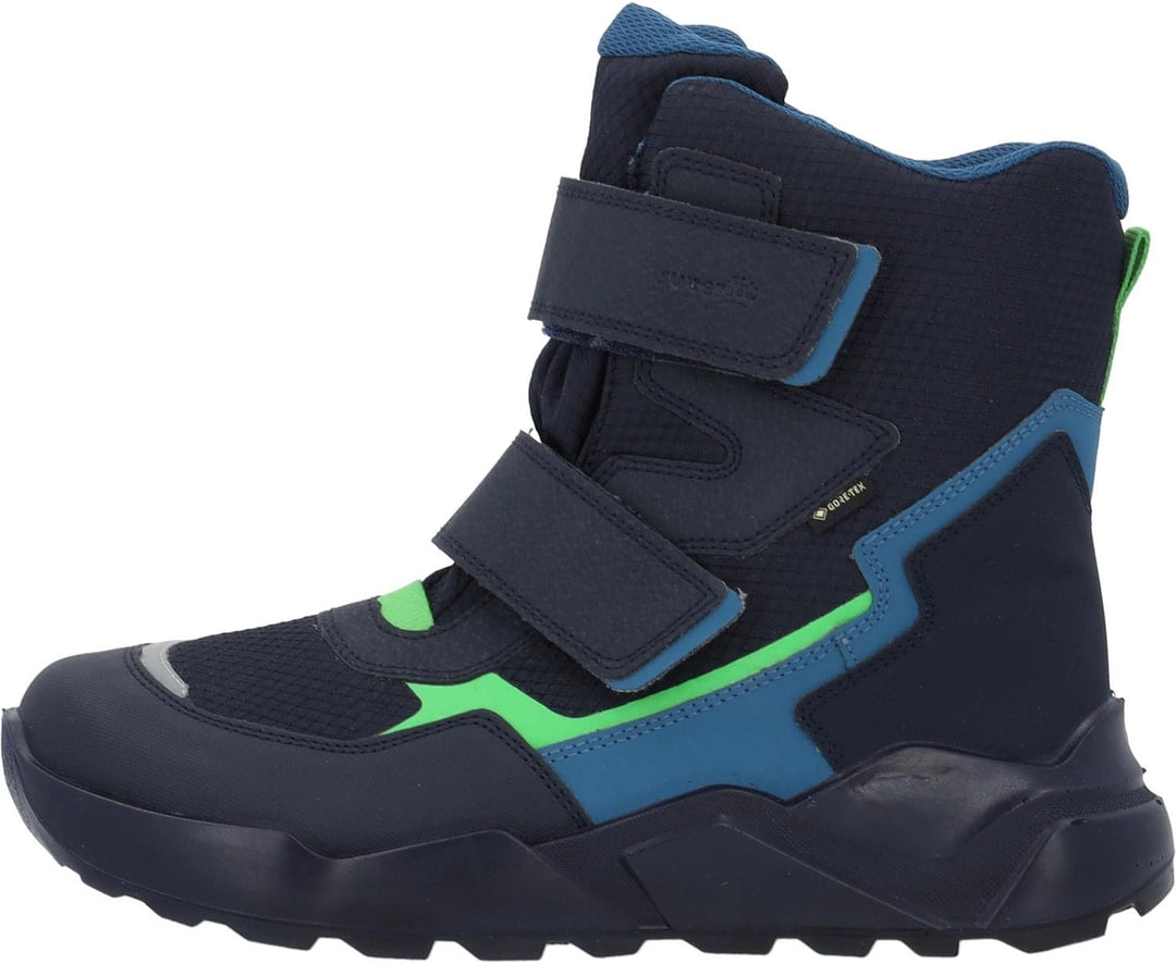 Superfit Jungen Rocket Schneestiefel 40 EU Schmal Blau Grün 8000, 40 EU Schmal Blau Grün 8000