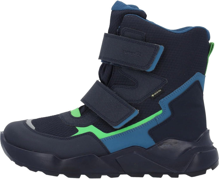 Superfit Jungen Rocket Schneestiefel 40 EU Schmal Blau Grün 8000, 40 EU Schmal Blau Grün 8000
