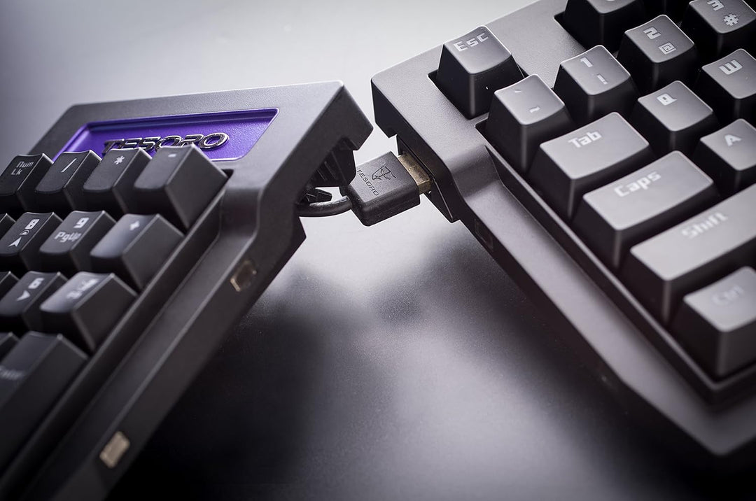 TESORO Tizona Numpad braun Schalter numerische Tastatur schwarz