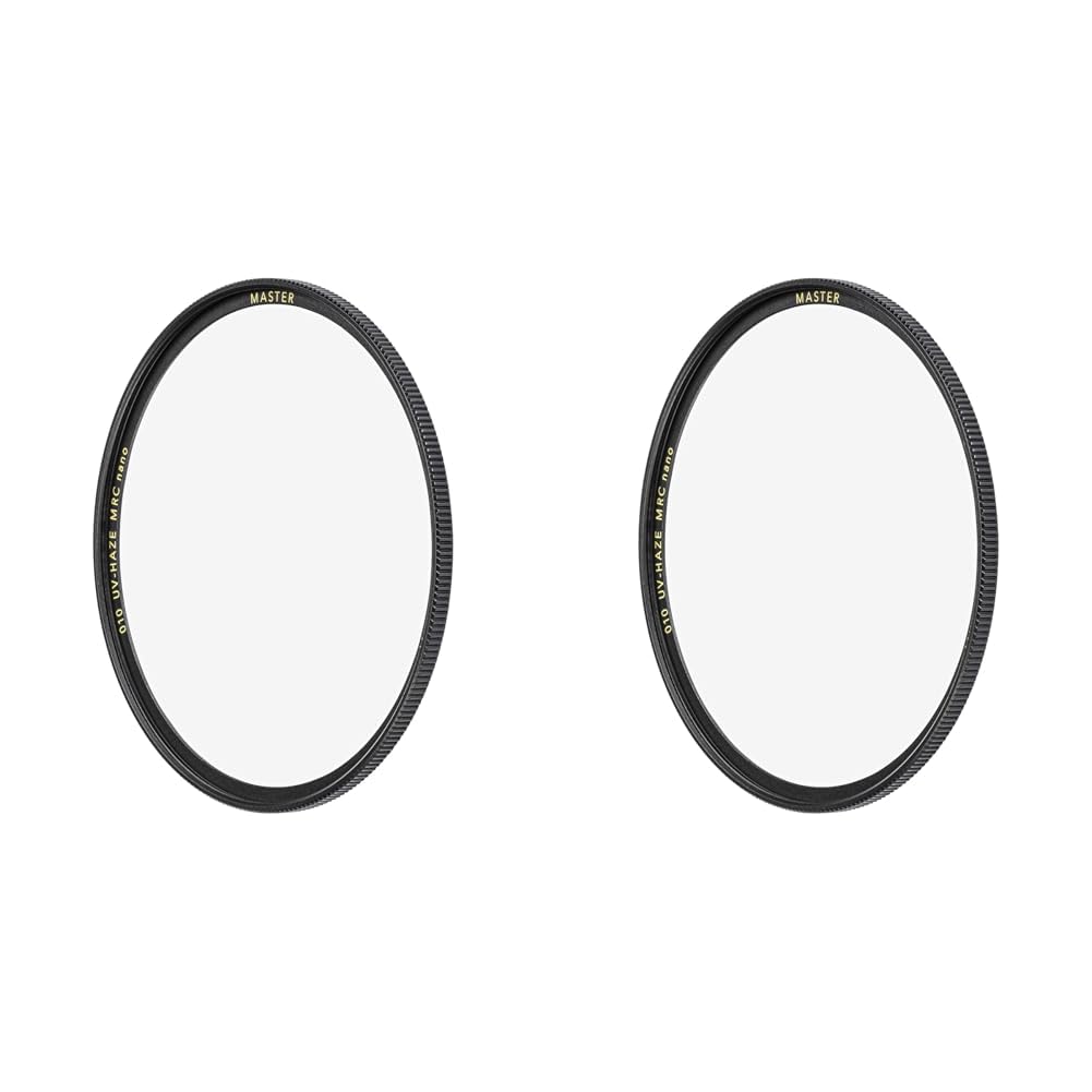 B+W UV-Filter MRC Nano Master 77mm (16x vergütet, Slim, Premium) 1101508 Black & UV-Filter MRC Nano