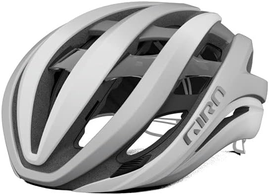 Giro Aether MIPS Strassenhelm Medium/55-59 cm matte white/silver, Medium/55-59 cm matte white/silver