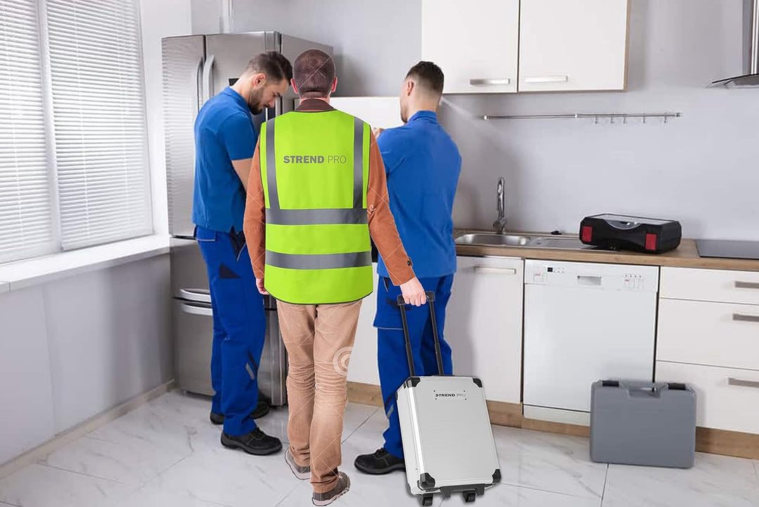 STREND PRO Werkzeugkoffer Gefüllt 117 Tlg. Werkzeugkiste - Perfektes Handwerkzeug Set für DIY- Werkz