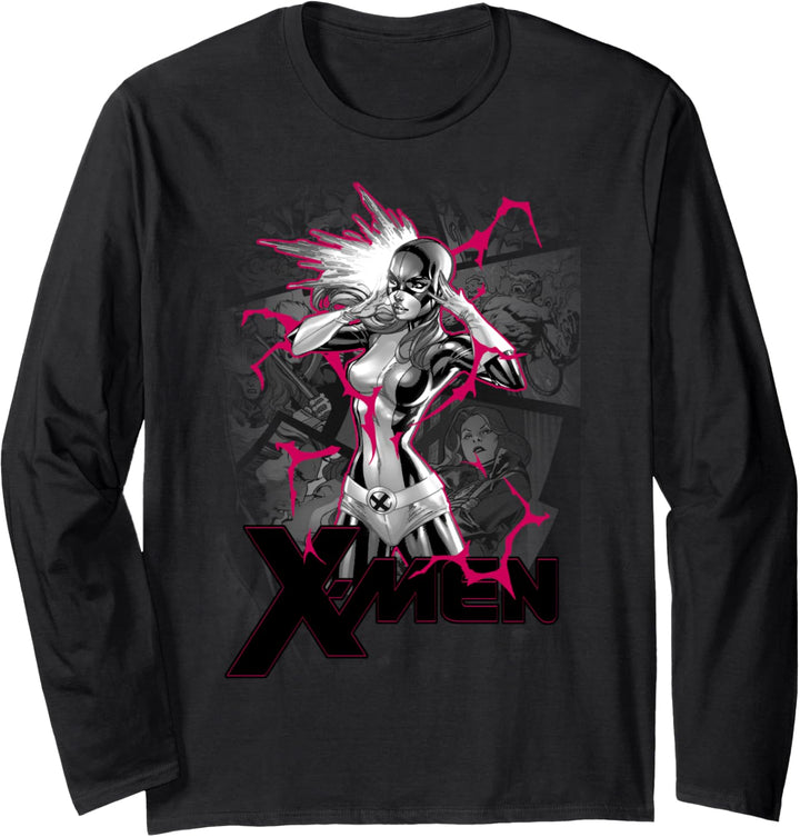 Marvel X-Men Jean Grey Mindful Psychic Power Langarmshirt