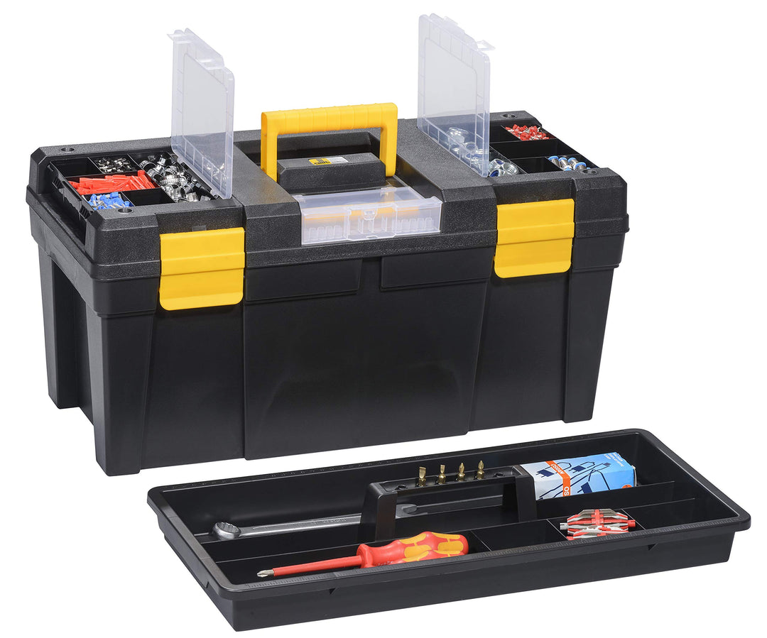 Allit 476120 McPlus Promo 23 Werkzeugkoffer leer, schwarz, 580x280x280mm 580x280x280 mm Kunststoffve
