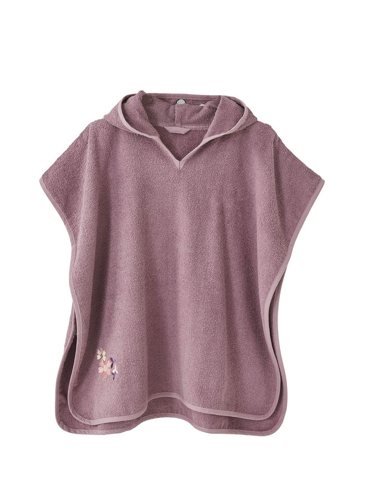Vertbaudet Bade-Poncho,Reh, Reh-Kostüm 128/140 Violett, 128/140 Violett