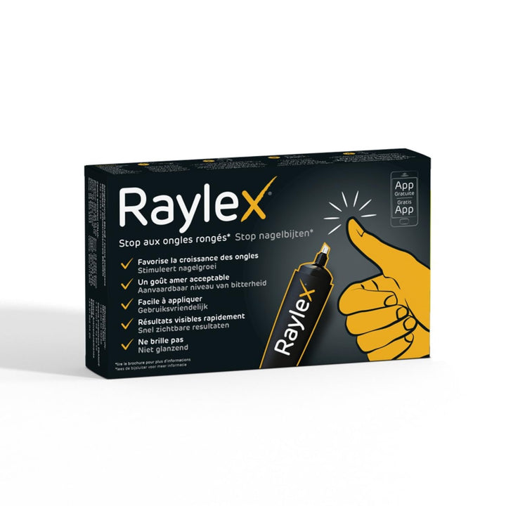 Raylex Stift anti Fingernägel kauen - nägelkauen stoppen für Kinder ab 3 & Erwachsene - Bitterer und
