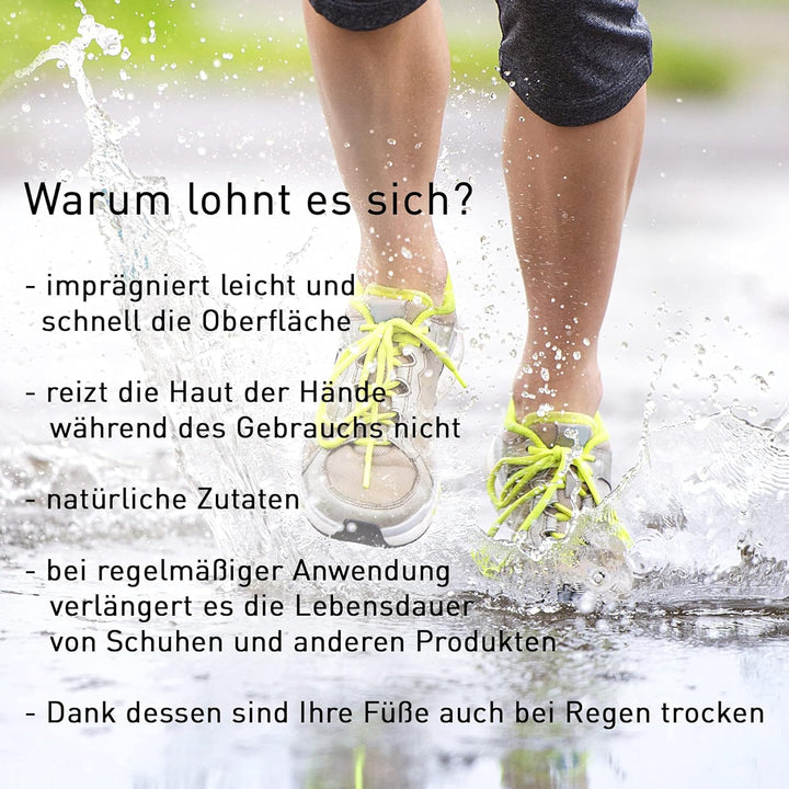 Coccine - Wildleder Pflege + Imprägnierspray Schuhe Set, Nubukleder Pflege, Impregnierungsspray Schu