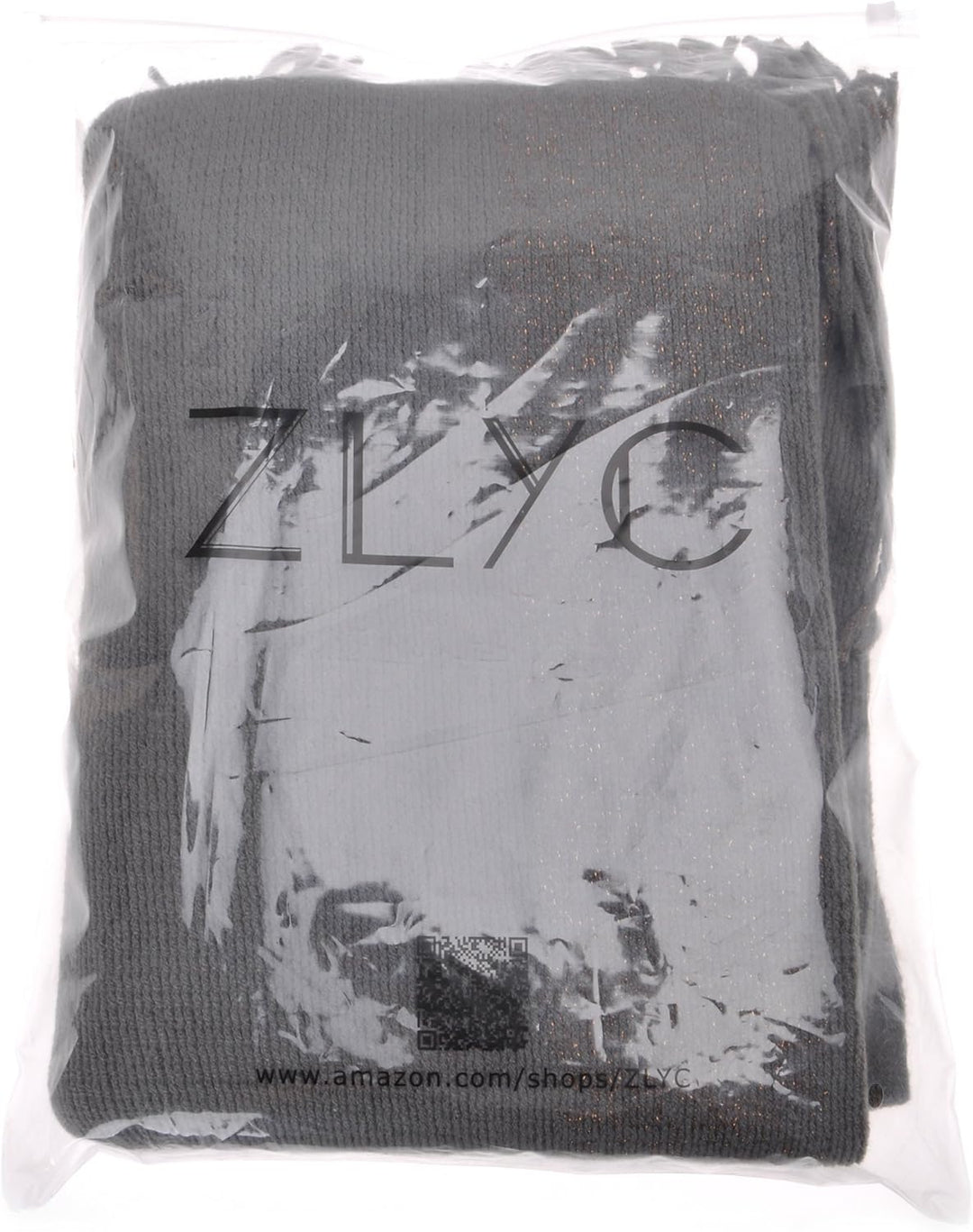 ZLYC Damen Weiche Schlichte Poncho Capes Retro Cardigans Pullover Grau, Grau