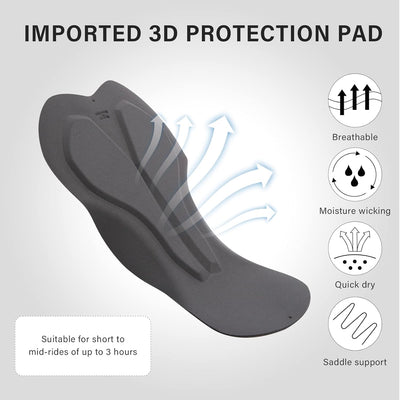 Herren Fahrradhose Kurz Trägerhose Fahrrad mit Sitzpolster Radhose Radlerhose, S
