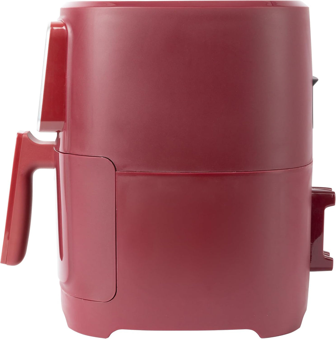 BERGNER MAROON - PFAS-Freie Heissluftfritteuse 1800W 6.9L - 8 Kochprogramme - Air Fryer mit Keramikb