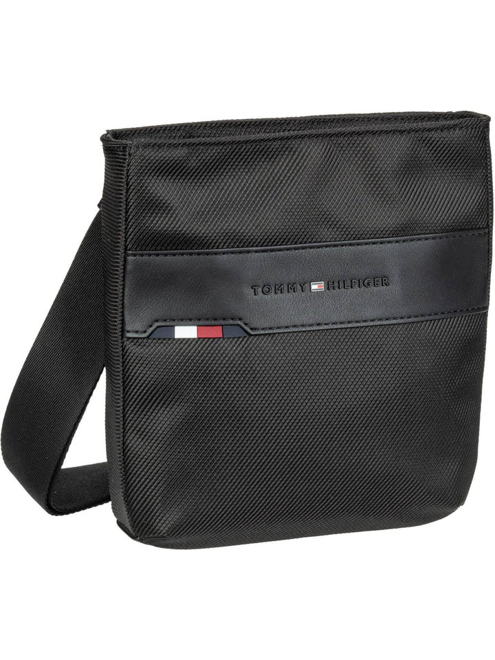 Tommy Hilfiger Herren 1985 Mini Crossover Tasche, Schwarz, One Size